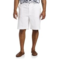 Oak Hill by DXL Men's Big and Tall Comfort Stretch Chino Shorts