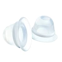 Haakaa Silicone Inverted Nipple Corrector, 2 pk BPA, PVC and Phthalate Free