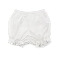 Summer 100% Cotton Girls Shorts White Lace Safety Pants Breathable and Comfortable