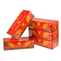 Golden Harvest Cigarette Filter Tubes - Red - 100's Size(5 Boxes/1000 Tubes)