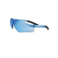 MAGID Y19 Gemstone Myst Flex Protective Eyewear with Blue Frame and Light Blue Lens (Case of 12)