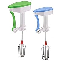 Power-Free Hand Blender with high Speed Operation (Multi Color) (Pack of 2)