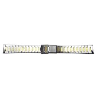 Swiss Army Lancer Dual Tone Stainless Steel 17mm Watch Bracelet