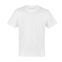 -Shirts Plain Summer Male Casual Short Sleeve -Neck Tees Tops Oversize Clothes