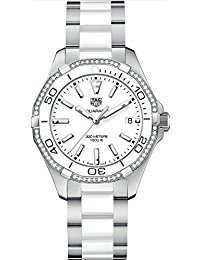 Tag Heuer Aquaracer Quartz Ladies Diamonds 35mm Ladies Watch WAY131H.BA0914