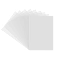 BAISDY 25Pcs Shrink Plastic Sheets for Crafts Heat Shrink Paper