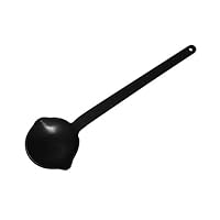 13 fl oz Steel Pouring Dipping Ladle w/Pour Spout for Scooping Removing Slag from Gold and Molten Precious Metals