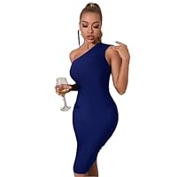 Exclusive Women Evening Gown Dress Blue Sexy Bandage Bodycon Slim Party Club Dress