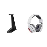 Astro A10 Wired Gaming Headset Gen 2 for Xbox, Nintendo Switch, PC + Headset Stand Bundle - White