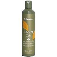 Echosline KIPower VEG Reconstruction Shampoo for Damaged Hair - 300 ml. / 10.1 fl.oz.