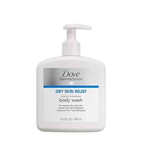 Dove Fragrance-Free Body Wash, for Dry Skin, 15.8 oz