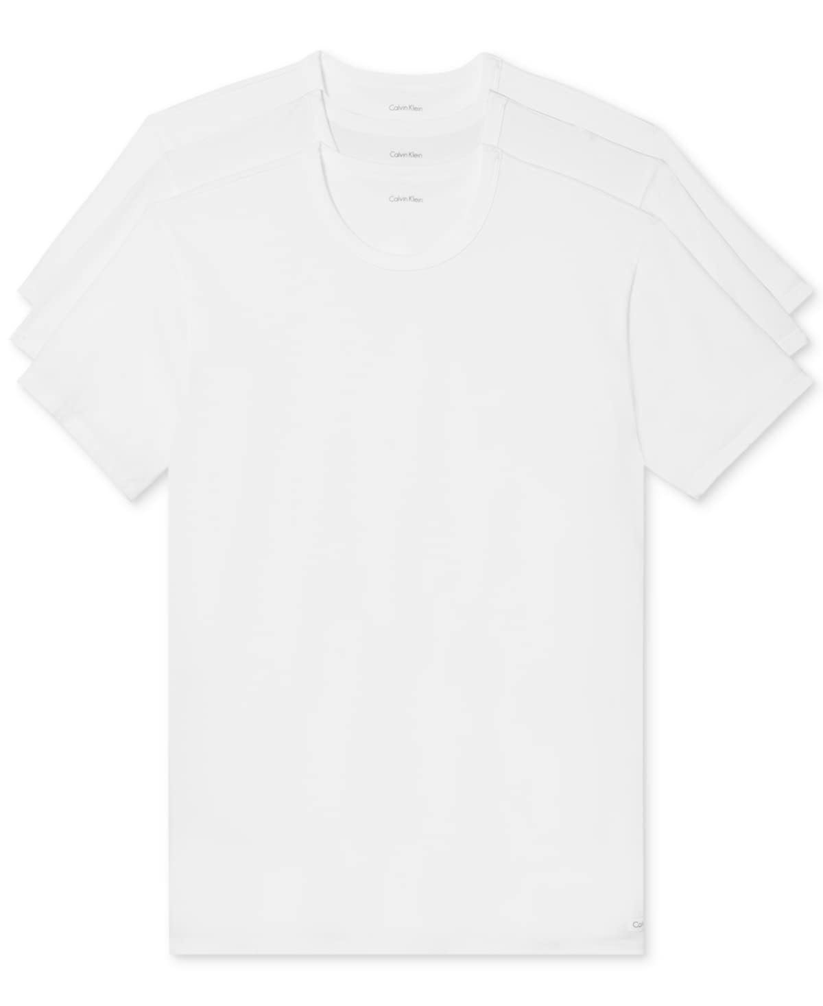 Calvin Klein Men's Cotton Classics 3-Pack Crew Neck T-Shirts