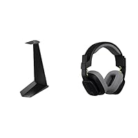Astro A10 Wired Gaming Headset Gen 2 for Playstation, Nintendo Switch, PC + Headset Stand Bundle - Black