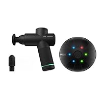 Hypervolt Go 2 Handheld Percussion Massage Gun Hypersphere Mini Vibrating Massage Ball for Muscle Recovery, Myofascial Release and Soreness Relief