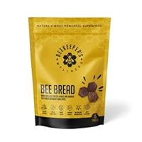 Beekeeper's Wellness Bee Bread Natural Multivitamin Superfood | Bee Pollen, Propolis & Berries, 240+ Nutrients, Amino Acids, Minerals & Protein for Energy, Immunity & Vitality (15 Count)
