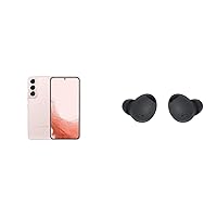 Galaxy S22 Cell Phone, Factory Unlocked Android Smartphone, 128GB Pink Gold Galaxy Buds 2 Pro Wireless Bluetooth Earbuds