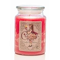 Strawberry Vanilla -Courtneys Candles Maximum Scented 26oz Large Jar Candle