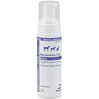 MiconaHex +Triz Mousse 7.1 ounces (200ml), Formulated for Dogs, Cats and Horses, Antimicrobial, Antifungal, Moisturizing, By Dechra Veterinary Products