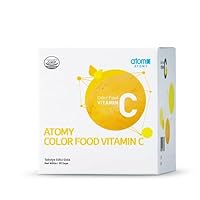 Color Food Vitamin C 600 mg Dietary Supplement with Tip l Fish Collagen + Coenzyme Q10 6.30 Oz- 180 Gr - 90 sachets