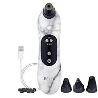 Bella Microderm Pore Extractor & Nano Mister - 3-in-1 - Exfoliation & Pore Purification - Hydrating, Refreshing, Soothing - for All Skin Types - USB Charging