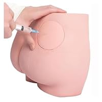 Buttock Injection Model Intramuscular Injection Training Model with Removable Skin Module and Rectal Module, for Correct Injection Technique and Depth
