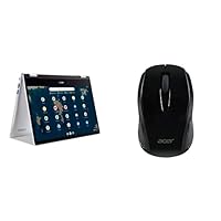 Acer Chromebook Spin CP314-1HN-P5NE Convertible| Intel Pentium Silver N6000 | 14' FHD IPS Touch| 4GB LPDDR4X | 128GB eMMC | Chrome OS Black M501 Wireless