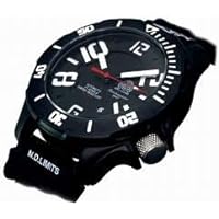 T0243 Combat Divers' Wristwatch 12h Date Window Leather Strap