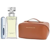 ARTMAN STORE ETERNITY PERFUME FOR WOMEN 3.3 OZ Eau De Parfum Spray - Gift Set Pack - Travel Bag And Refillable Empty Perfume Bottle.