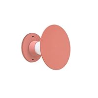 Wall Mounted Light Creative Art LED Wall Lamp Study Bedroom Wall Light Aisle Wall Lamp Stairs Wall Sconces Free Combination Reading Light (Color : Pink, Size : 10cm from The Wall)