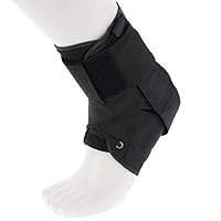 II Figure 8 Ankle Support – Lace Up Brace Wrap with Straps & Stays