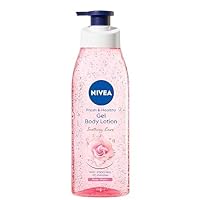 NIV.EA Gel Body Lotion 200 ml | Rose | Refreshing Care For 24H Hydration | Non-Sticky | Fast Absorbing for Fresh And Healthy Skin