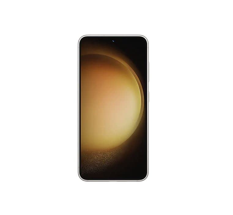 Galaxy S23 Cell Phone, SIM Free Factory Unlocked Android Smartphone, 256GB Storage, 50MP Camera, Night Mode, Long Battery Life, Adaptive Display, Korean International Version, 2023, Cream