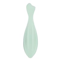 Face Roller for Face and Eye Face Beauty Roller Skin Care Tools Gua Sha Face Massage Silicone Face Roller Beauty Multi Functional Silicone Massage Tool (Green)