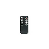 Replacement Remote Control Suitable for Homedex HDX-14001 3D Electric Fireplace Heater