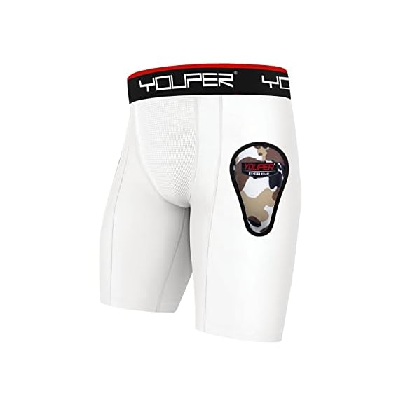 Buy Youper Boys Compression Brief with Soft Protective Athletic