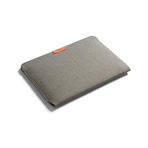 Bellroy Laptop Sleeve (15" Laptop, Water-Resistant Recycled Fabric, Magnetic Entry) - Limestone
