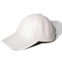 Lukkizara Mens Womans Leather Cap 100% Genuine Real Lambskin Leather