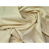 Lady McElroy Stretch Suiting Fabric Cream - per metre