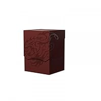 Dragon Shield Card Deck Box – Deck Shell: Blood Red/Black – Durable and Sturdy TCG, OCG Card Storage – Compatible with Pokemon Yugioh Commander and MTG Magic: The Gathering Cards