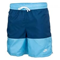 Nike NSW Woven Flow Shorts (X-Large, Marine/Blue Chill)