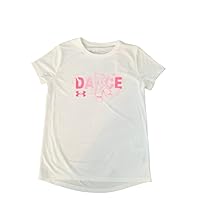 Girls' Graphic Dance Shirt White/Pink Medium