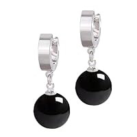 Potara Earrings for Women & Men - Potara Jewelry for Girls - Agate Potara Earrings - Potara Jewelry - Unisex Potara Danglers - Costume Earrings - Japanese Jewelry