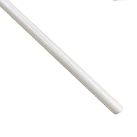 GOONSDS Ceramic Rods - Alumina Ceramic Rods Have Corrosion Resistant Smooth Surface, 1Pcs,6mmx300mm