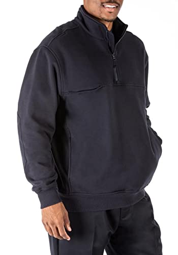 5.11 1/4 Zip Job Shirt Pullover for Emergency Services Professionals EMS EMT with Chest Break-Through Pocket, Style 72314