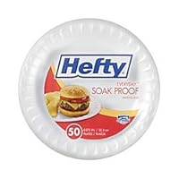Hefty Office Party Premium Foam Plates, 8 7/8, Pack Of 50