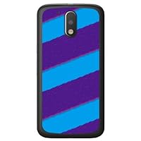 YESNO Shippo Stripe Blue (Soft TPU Clear) / for Moto G4 Plus XT1644 / MVNO Smartphone (SIM Free Device) MMRG4P-TPCL-701-Q005 MMRG4P-TPCL-701-Q005