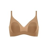 Womans No Underwire Lightly Lined Adjustable Straps Bra High Stretch Comfort Breathable Wireless Padded Everyday Bras