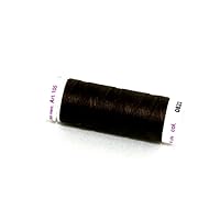 Mettler No 50 Silk Finish Cotton Quilting Thread 150m 150m 396 Earthy Brown Coal - each