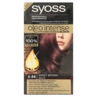 Syoss Oleo Intense Hair Permanent Intensive Oil Color No.4-86 Sweet Brown by Syoss