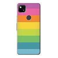 R2363 Rainbow Pattern Case Cover for Google Pixel 4a